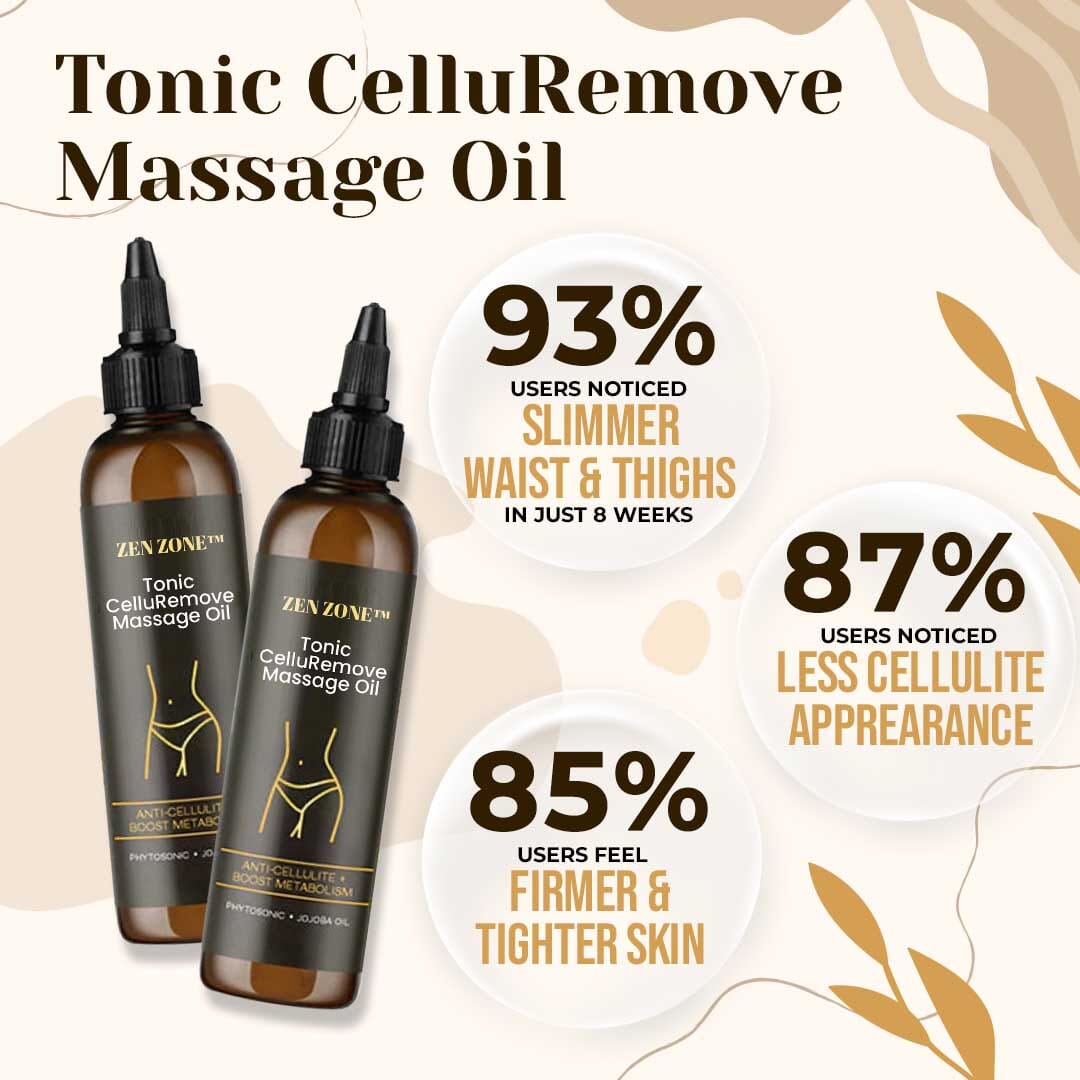 🔥 60% OFF Limited Today🔥 Zen Zone™ Tonic CelluRemove Massage Oil