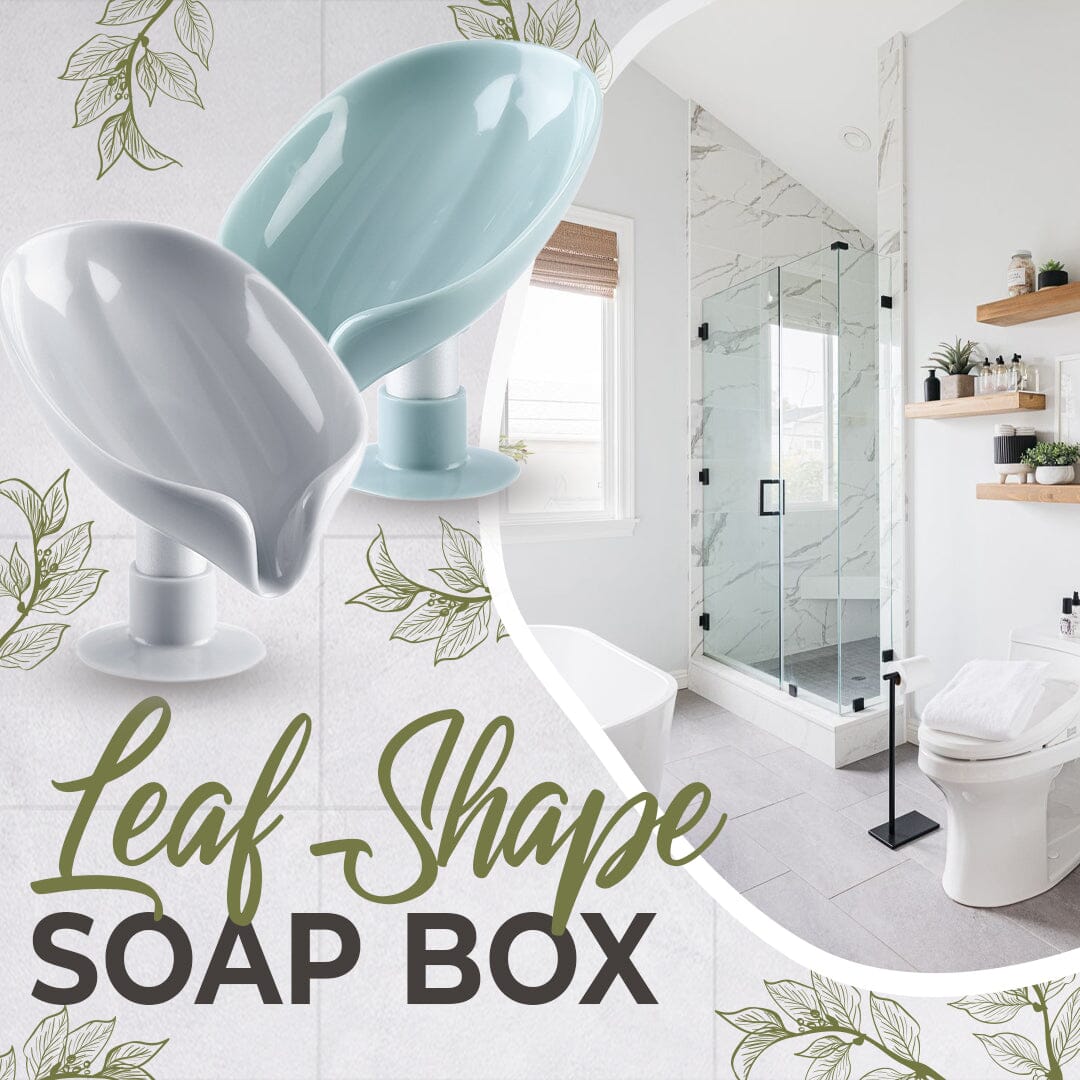 Leaf Shape Soap Box
