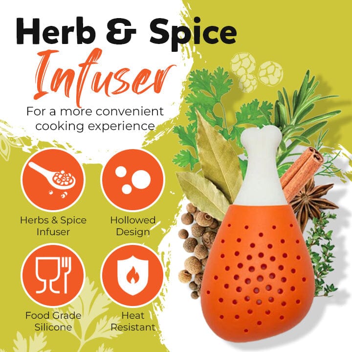 Chicken Leg Silicone Herb & Spice Infuser