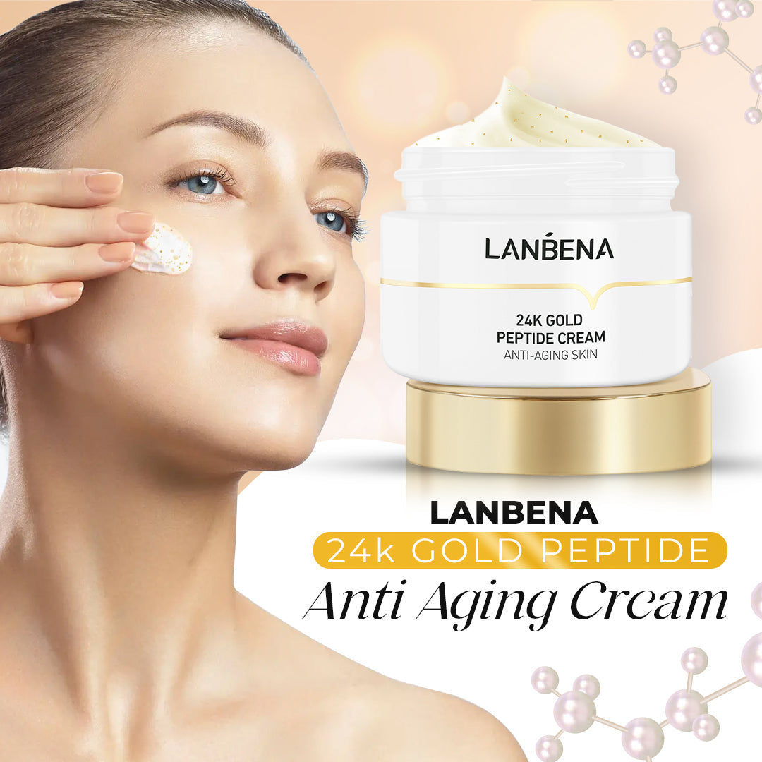 LANBENA 24k Gold Peptide Anti Aging Cream